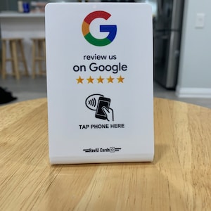 Googleレビュー収集カードでより多くのレビューを獲得 中小企業向けワンタップレビューカード プラスチックNFCカード 顧客レビュー 簡単レビュー ReviU