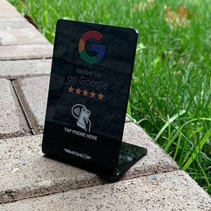 Googleレビュー収集カードでより多くのレビューを獲得 中小企業向けワンタップレビューカード プラスチックNFCカード 顧客レビュー 簡単レビュー ReviU