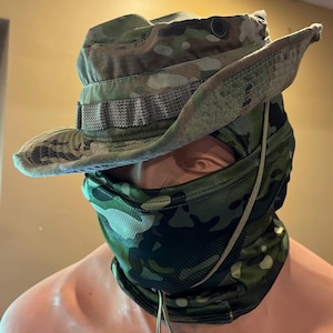 Boonie Hat With Durable Bendable Brim - Modified for optimal positioning