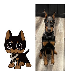 Custom Pet Shop Style Portrait