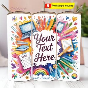 Office Worker-Add your own title 20oz Skinny Tumbler Wrap PNG, Administrative Assistant, Head Clerk, Office Assistant, Processing Technician