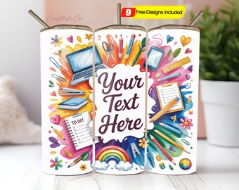 Office Worker-Add your own title 20oz Skinny Tumbler Wrap PNG, Administrative Assistant, Head Clerk, Office Assistant, Processing Technician