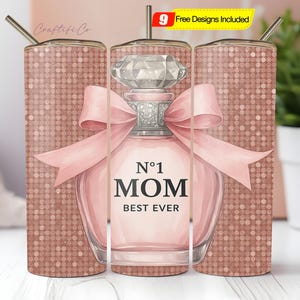Melhor Mãe de Todos os Tempos PNG, Envoltório de Copo de Mãe, Presente de Dia das Mães para Mãe Copo de Sublimação PNG 20oz Design de Copo de Mamãe Aniversário de Mãe Download