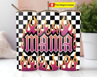 PNG 20 oz mama flames