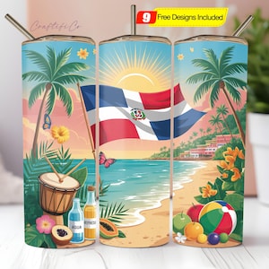 Dominikanische Republik PNG, Dr Tumbler Wrap, Skinny Tumbler, Dominicana Soy, Png Download, Tumbler Wrap Dominikanische Flagge Png
