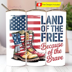 Veteran Memorial Day 20oz Skinny Tumbler Wrap PNG, Sublimation Design, Digital Download American Flag Tumbler Wrap Png, 4th of July Tumbler