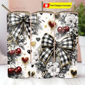 а Для ана Cherry Leopard Tumbler Wrap Png, етчатый иайн С окетливыми Бантиками, асные ишни, ая есшовная, 20 и