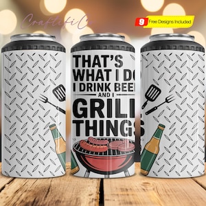 Sublimeringsdesign för neopren öl- och grillburkkylare, hopfällbar tygburkkylare PNG, burkhållare, burkkylare PNG nedladdning