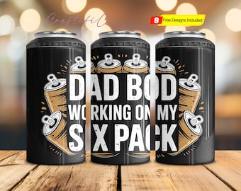 It’s Not a Dad Bod It’s a Father Figure Can Cooler PNG Father’s Day Gift, Funny Fathers Day Gift, Funny New Dad Gift, First Fathers Day Gift