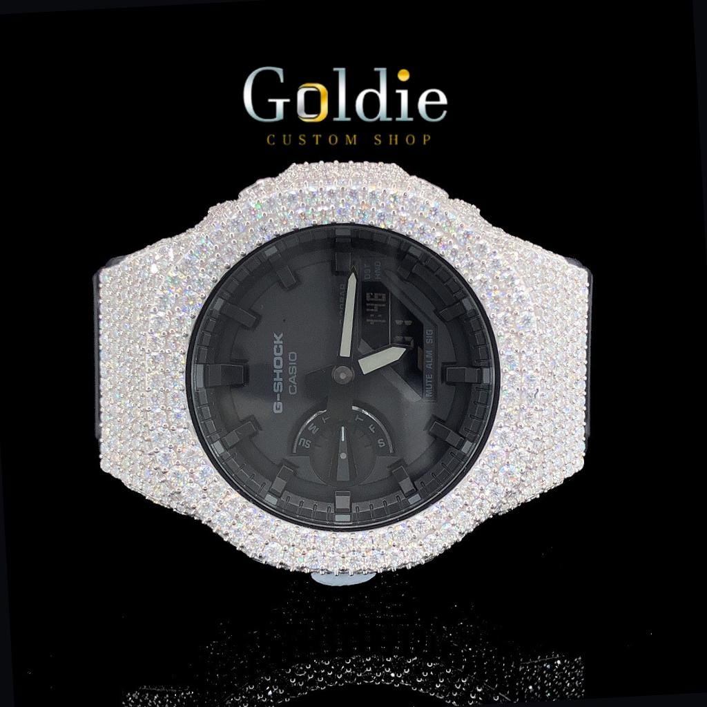 Diamond G Fully Iced Out G Shock Buy Diamond G Shock Online In
