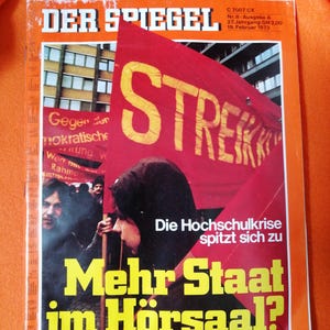 Vintage magazine Der Spiegel #8