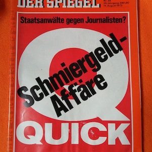 Vintage magazine Der Spiegel #34