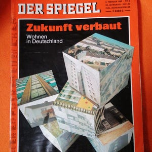 Vintage magazine Der Spiegel #6