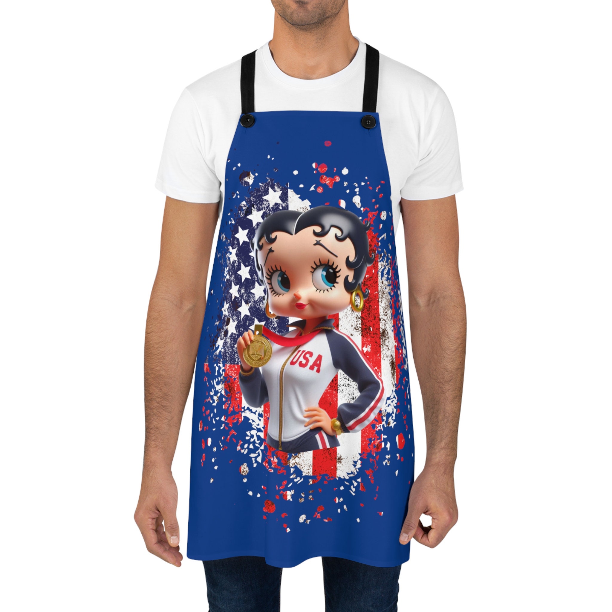 Olympics 2024, Paris 2024, Olympic Win, Patriotic, Retro Flag, Cute