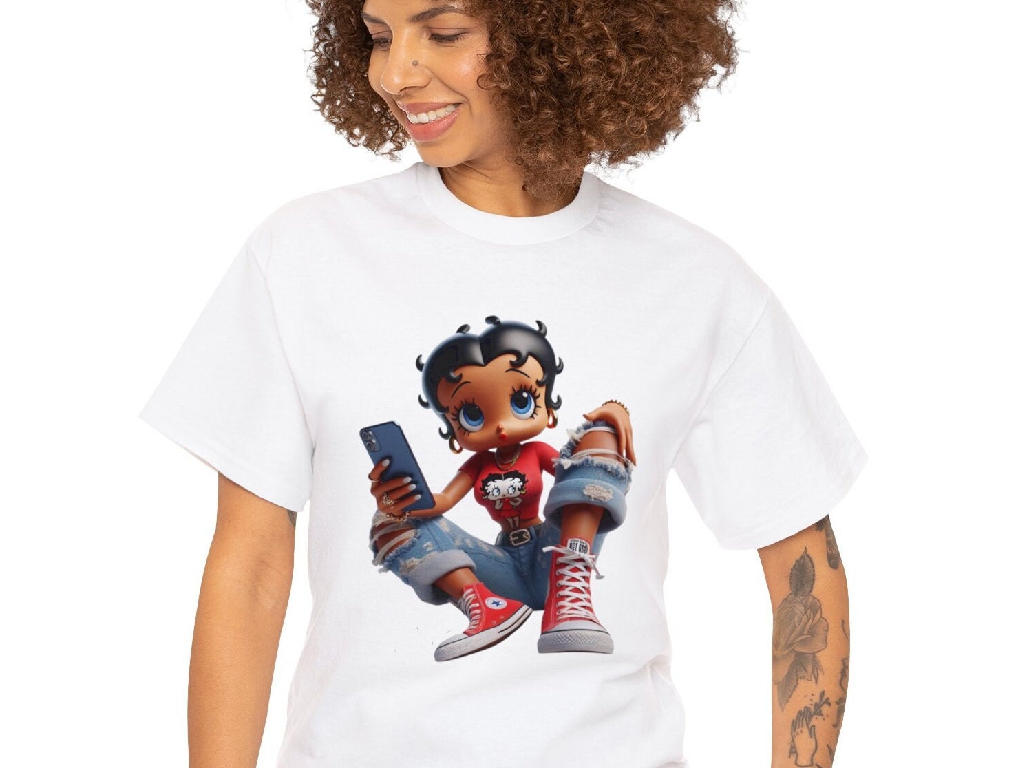 Betty Boop Lover, Betty Boop Shirt, Street wear shirt