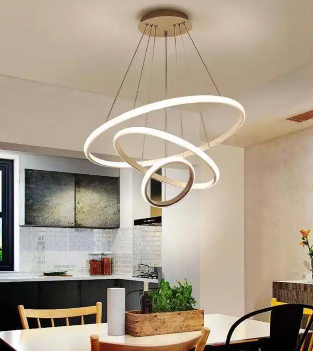 Modern Circular Chandelier - Etsy