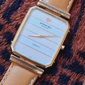 Vintage Raymond weil tank Style 25 mm unsiex watch