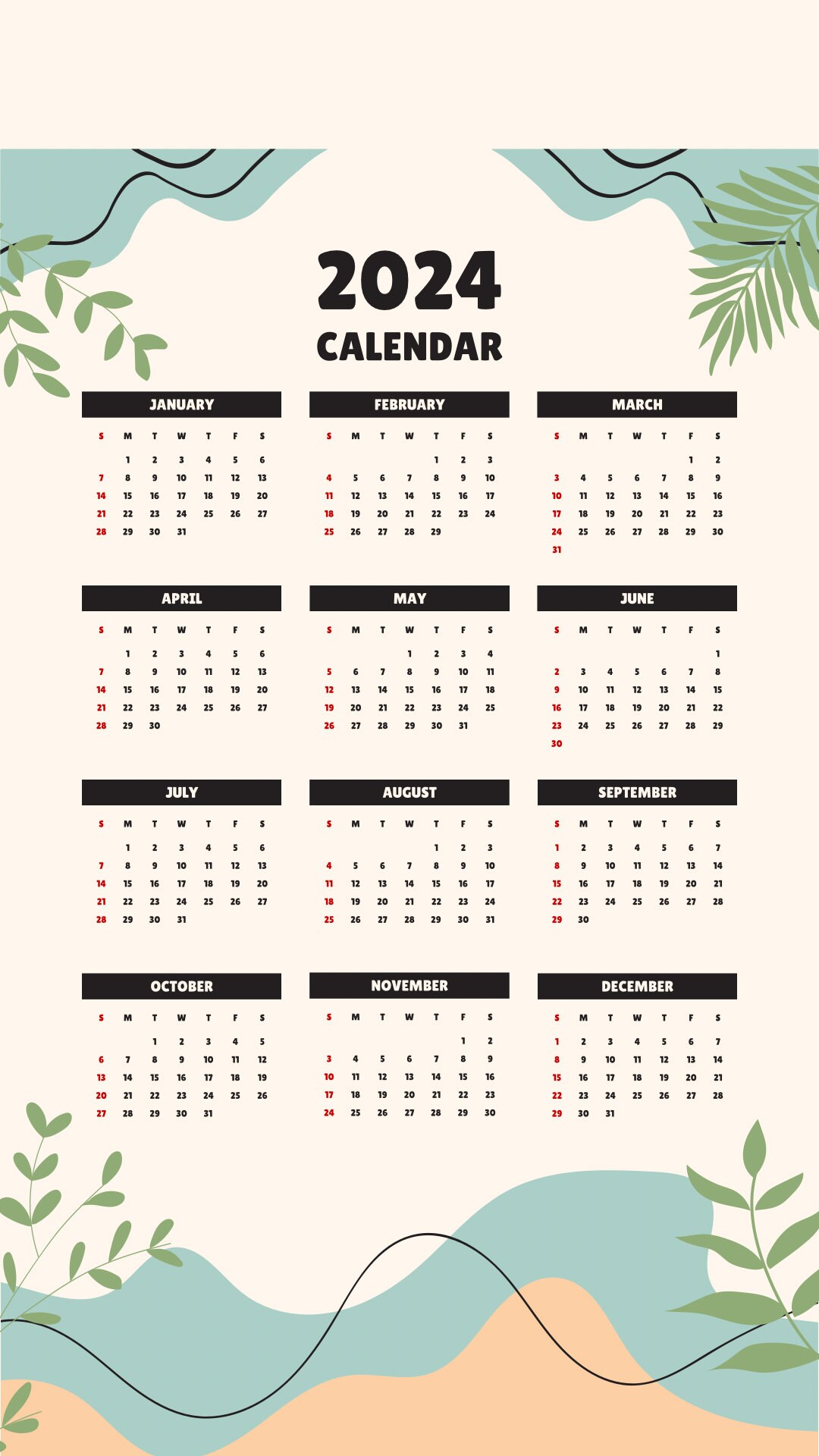 Calendar 2024 - Etsy Australia