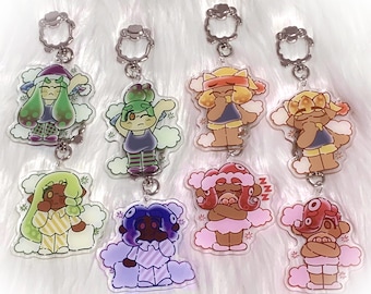 Splat Dreamy Agents Charms | Acrylic Keychain 2.5"