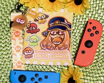 Splat Sweets PU Snack Bag & Lanyard