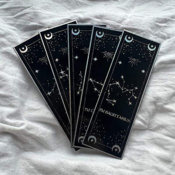 Sternzeichen Lesezeichen - Sternzeichen- Horoskop - E-Reader - Ereader - Booktok - Geschenkidee - Geschenke für Leser - Buchliebhaber