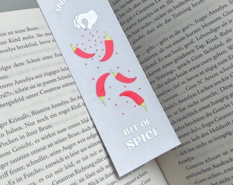 Add a Little Bit of spice-Booktok-spice-darkromance-bookmark-bookmark-gift-idea-booklover-book gift