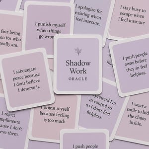Schattenwerk Orakel – 44 Digitale Karten | Healing Deck zum selbst ausdrucken | Werkzeug für emotionale Klarheit und Selbstreflexion