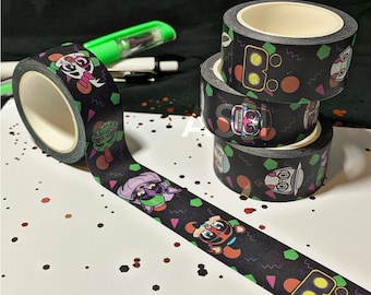 80s Animatronics 2 cm x 10 m Washi Tape