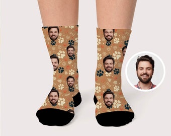 Custom Face Socks with Picture, Custom pet socks, Funny Socks with face,Funny Sock gag Gifts for Men Women, Graduation gift