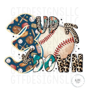 3 Up 3 Down Baseball PNG