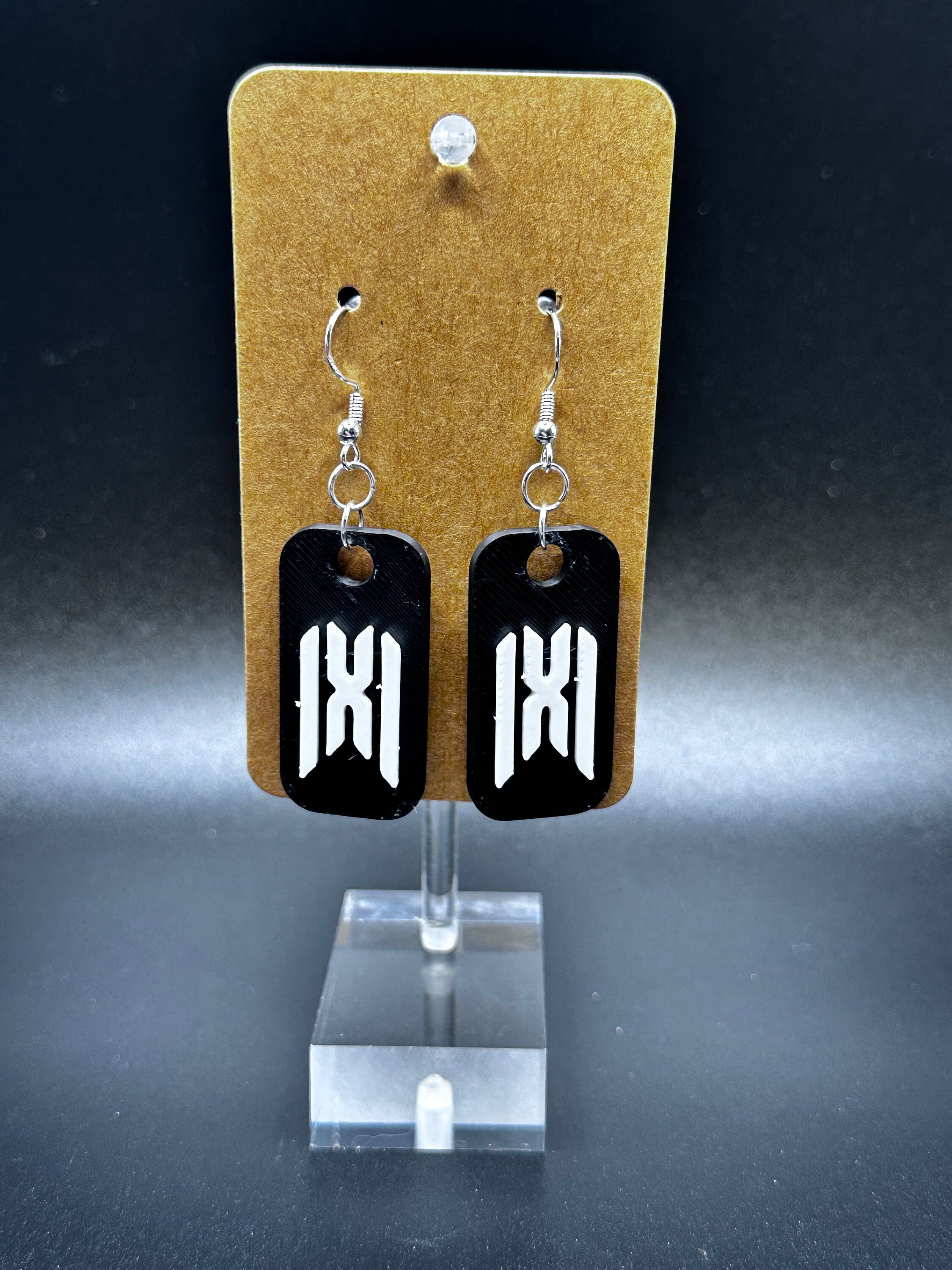 MONSTA X 3D Printed Earrings - Etsy