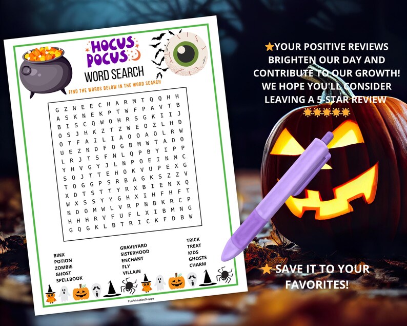 word scramble
games for adults
word puzzle
sanderson sisters
halloween word game
hocus pocus word find
halloween word search
office party game
movies trivia
spelling practice
witches night out
puzzle with answers
halloween trivia game
