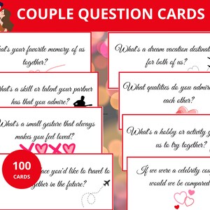 Couple Question Cards,Couple conversation starters card, Icebreaker Questions, Date Night Cards,icebreaker games,game for couples,Date Ideas