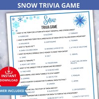 Weather Trivia Game - Escape Room for Kids - Printable Party Game ...
