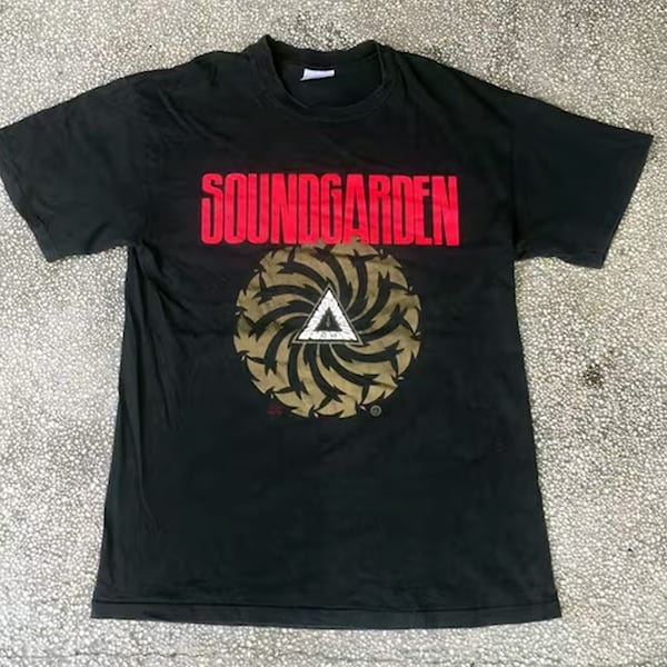 Soundgarden Bad Motor Finger T-Shirt, Sound Garden Band Tee, Vintage T-Shirt, Baumwoll Tee