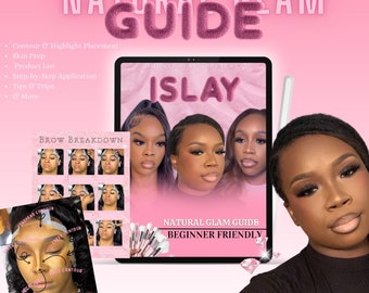 Islayy Natural Glam Guide, Make-up Ebook