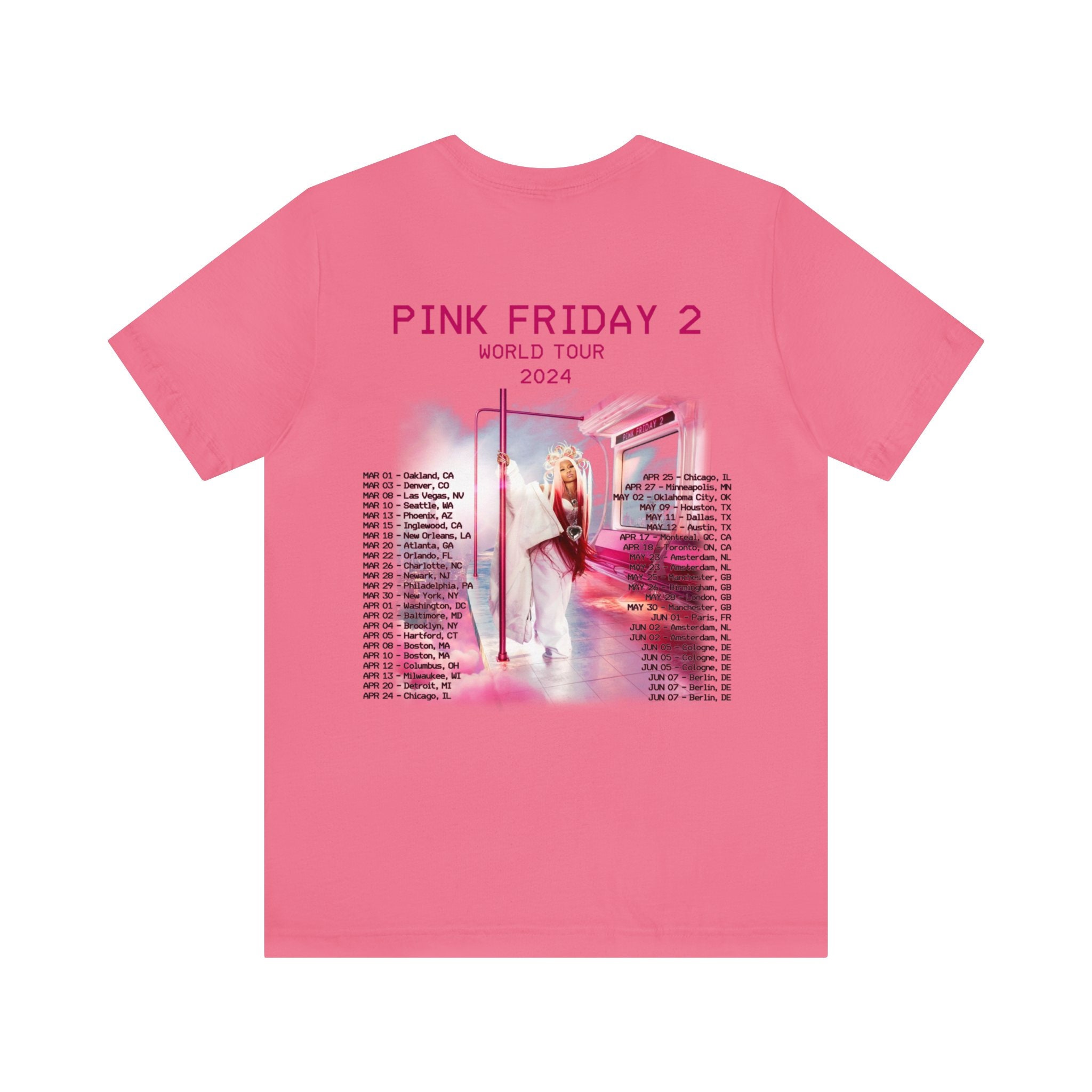 Discover PINK FRIDAY 2 (Nicki Minaj) Gag City 2024 World Tour Shirt