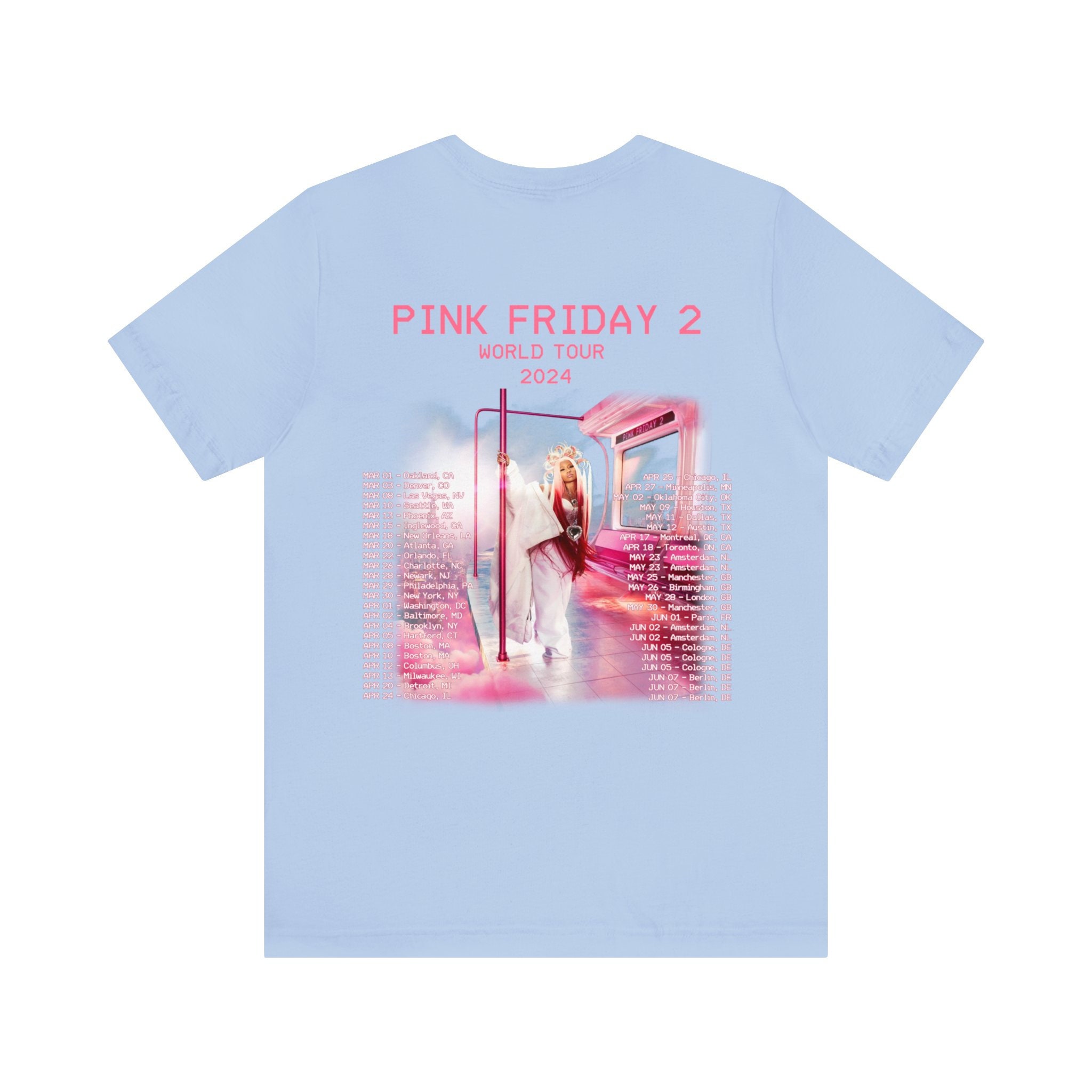 Discover PINK FRIDAY 2 (Nicki Minaj) Gag City 2024 World Tour Shirt