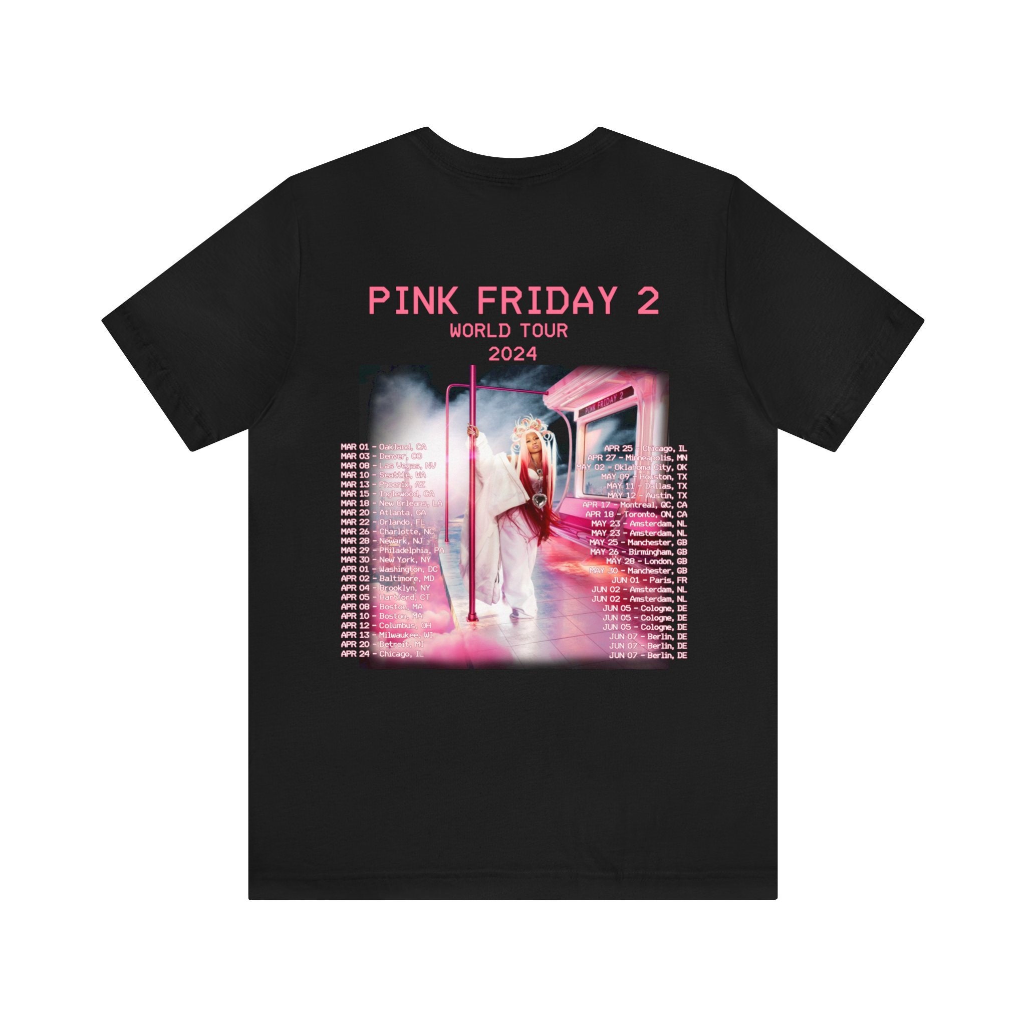 Discover PINK FRIDAY 2 (Nicki Minaj) Gag City 2024 World Tour Shirt