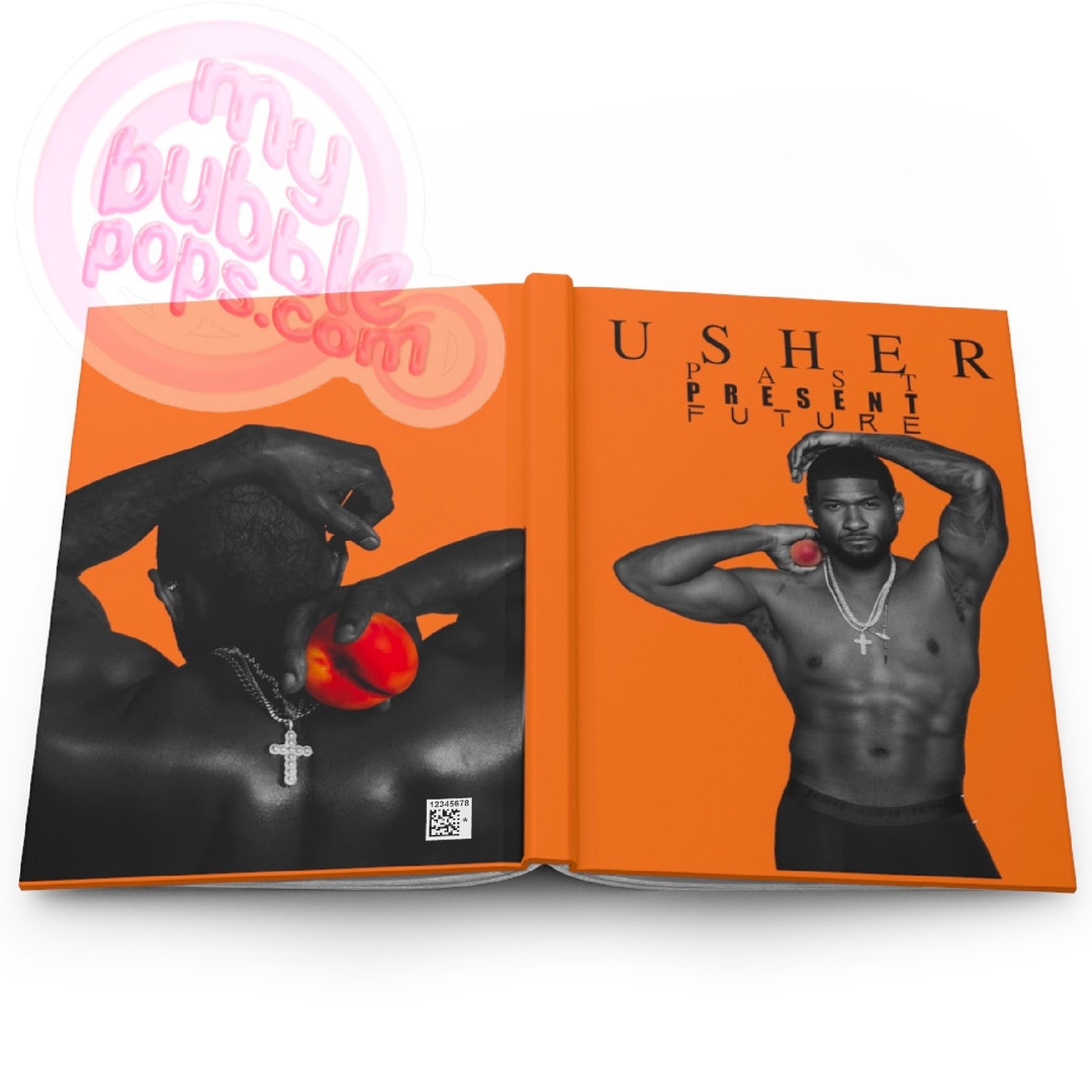 Past, Present, Future usher 2024 Tour Hardcover Journal Matte Etsy UK
