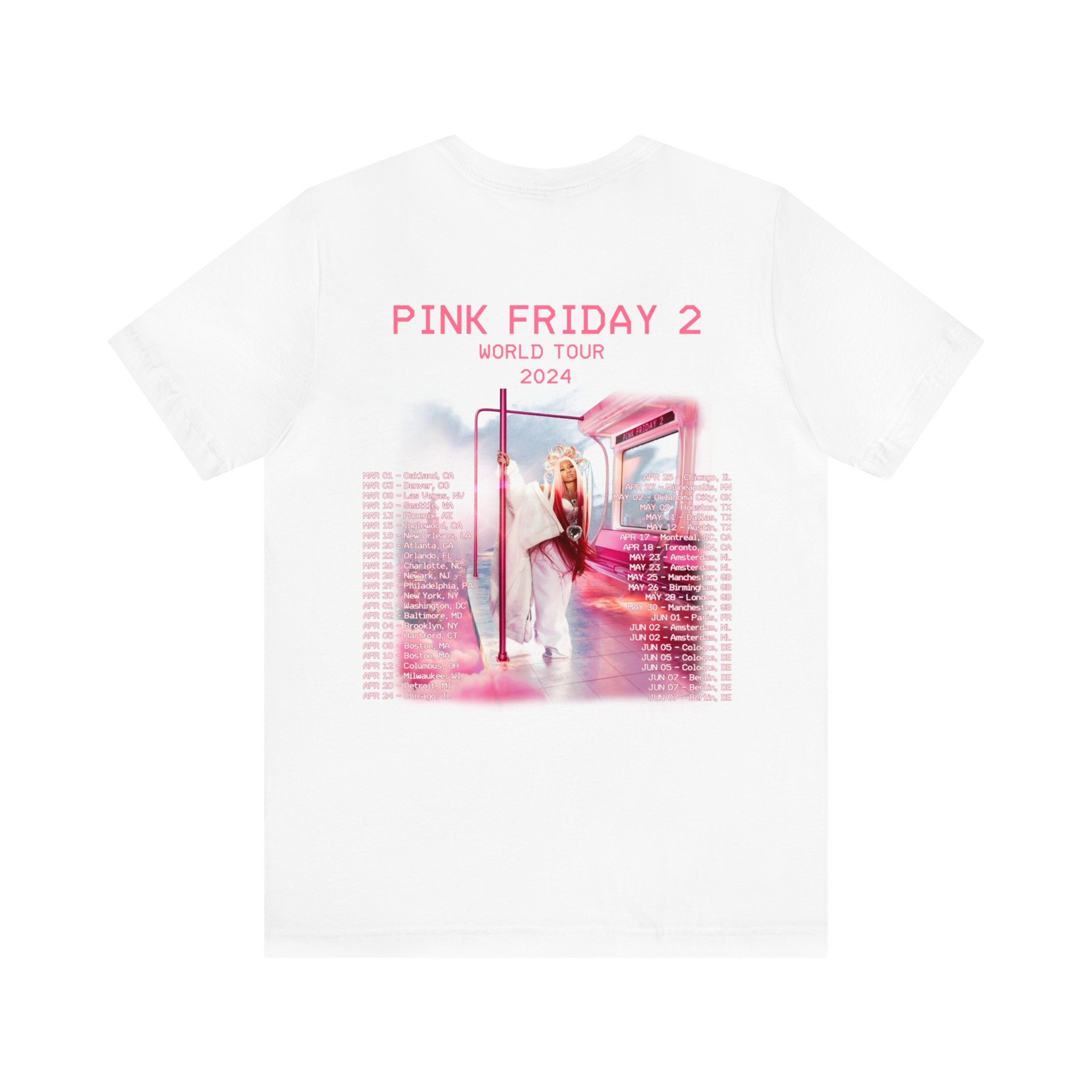 Discover PINK FRIDAY 2 (Nicki Minaj) Gag City 2024 World Tour Shirt