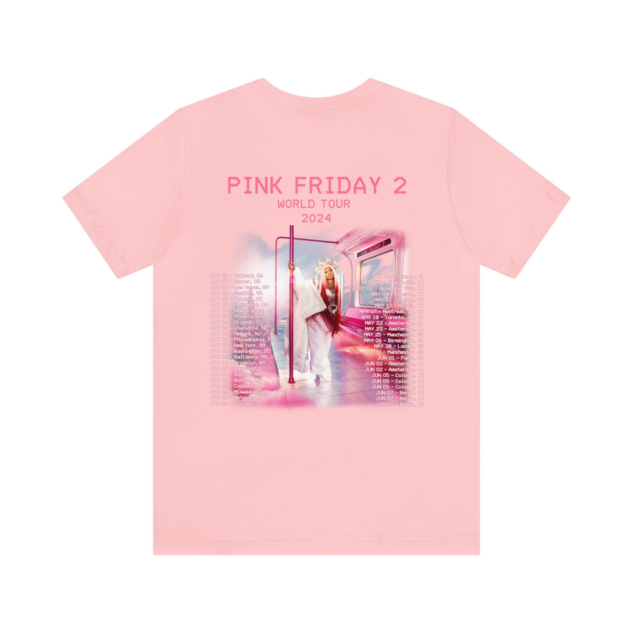 Discover PINK FRIDAY 2 (Nicki Minaj) Gag City 2024 World Tour Shirt