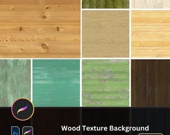 35 pinceles de textura de madera para Procreate y PS: diseño de interiores, patrones de suelo, materiales de paisajismo, pinceles de vetas de madera para iPad y arquitectura.