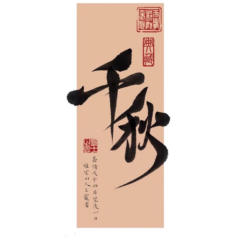 Juego de 7 pinceles especiales de caligrafía, lavado de tinta y acuarela para Procreate, pinceles para salpicaduras, sellos y Sumi-e, efectos de salpicaduras de tinta, Japón. imagen 7