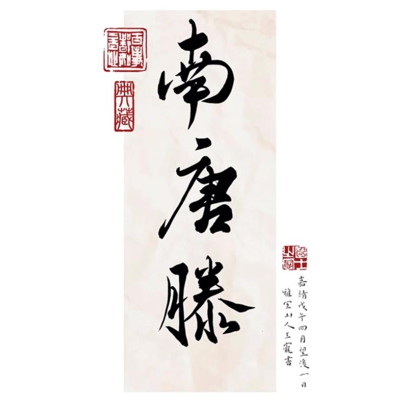 Juego de 7 pinceles especiales de caligrafía, lavado de tinta y acuarela para Procreate, pinceles para salpicaduras, sellos y Sumi-e, efectos de salpicaduras de tinta, Japón. imagen 4