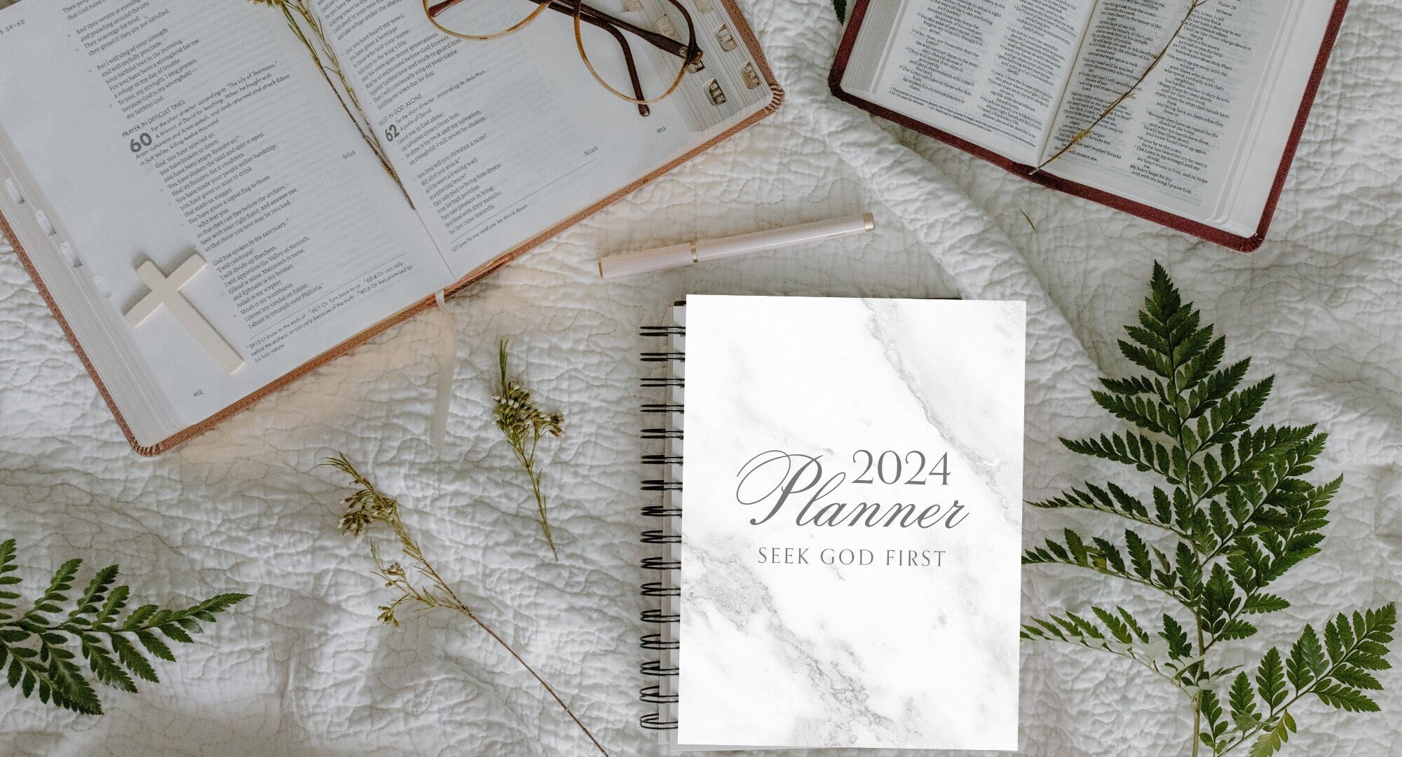 2024 Christian Monthly Planner Printable Monthly Calendar Minimalistic