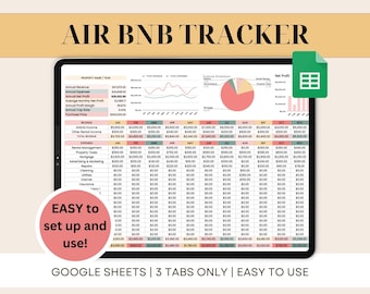 Pode incluir: Um modelo de planilha do Google Sheets para rastrear a renda e as despesas de aluguel do AirBnB. A planilha inclui uma guia para receita, despesas e lucro líquido. A planilha é fácil de usar e configurar. A planilha foi projetada para ajudar os usuários a rastrear seus negócios do AirBnB e tomar decisões informadas sobre sua propriedade de aluguel.