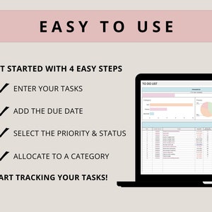 Task Tracker Spreadsheet Google Sheets to Do List Template Task ...