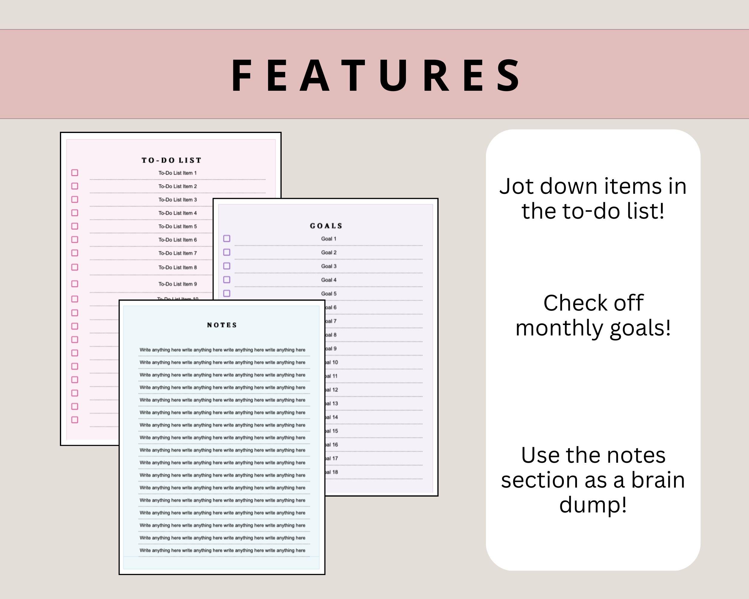 Monthly Calendar Spreadsheet Google Sheets Daily Schedule to Do List ...