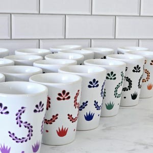Tequila Shot Glasses Bulk Personalized Wedding Favors Party Shots Anniversary and Restaurant Glassware